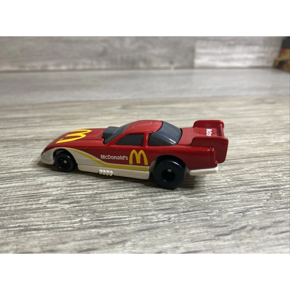 1993 Hot Wheels Mc Donald's Funny‎ Car Dragster China WT 37 Red White Gold